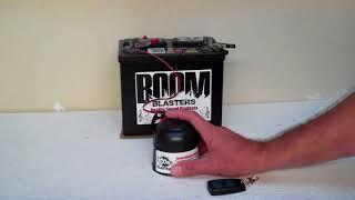 Boom Blasters Wireless Car Horn - Installation Instructions