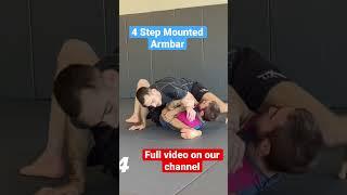 Beginners Armbar From Mount #bjj #jiujitsu #armbar #mount #basics #selfdefense