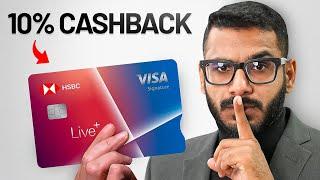 HSBC Live+ Credit Card - 10% Cashback