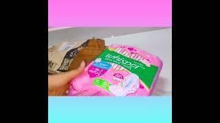 ️Whisper ultra pads pack of 50 XL️#ytshorts #viralshort #unboxing #myntra #trending #sanitarypads