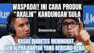 SISI GELAP INDUSTRI MAKANAN & MINUMAN, HAL INI PENYEBAB DIABETES MENINGKAT⁉️