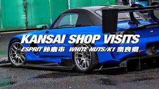 Esprit MK4 Supra and K1 Laboratory Tuned S2000s - Kansai Region Shop Visits