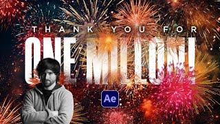 Thank you For Everything - How I Earned 1 Million Subscribers Q&A