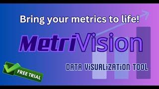 Bring DATA to life in Video Easily. FREE TRIAL of MetriVision