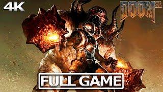 DOOM 3 Full Gameplay Walkthrough / No Commentary 【FULL GAME】4K 60FPS UHD