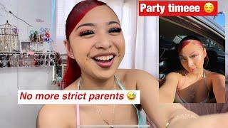 My STRICT PARENTS (FINALLY) let me go to a party !! | grwm