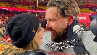 FULL CONVERSATION Between Taylor Swift and Travis Kelce at AFC Championship... (Part 2)