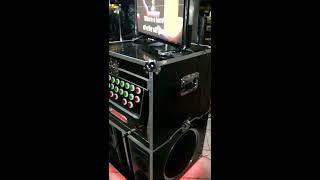 Demo of 12x2 Flight Case Videoke with LED Strip Light - Berklyn Electronics Quiapo Manila