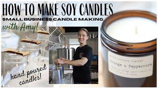 How to make Soy Candles ~ Candle Making Business ~ Candle Making Tips ~ Candle Making Tutorial