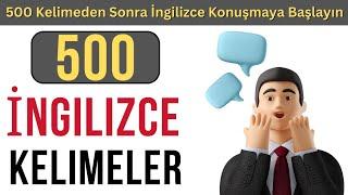 Yeni Başlayanlar İçin 500 İngilizce - İngilizce Öğreniyorum