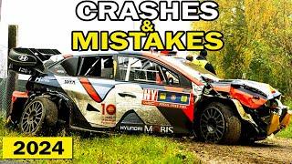 The Best Of WRC 2024 | Crashes & Mistakes