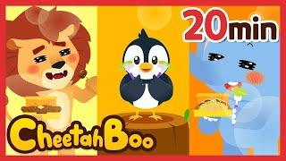 2024 BEST Animal songs | +Compilation | Nursery rhymes & Kids Song | #Cheetahboo