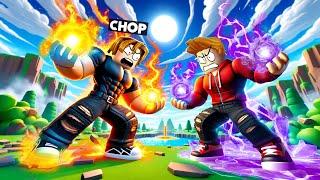 ROBLOX CHOP AND FROSTY FIGHT THE SORCERER BATTLE FOR VICTORY