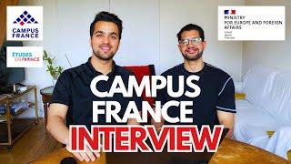 CAMPUS FRANCE INTERVIEW | Q&A | DOCUMENTS REQUIRED | OUR PERSONAL EXPERIENCE