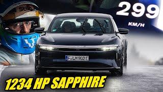 1200+ HorsePower! Lucid Air Sapphire & Sad Mustang GTD // Nürburgring