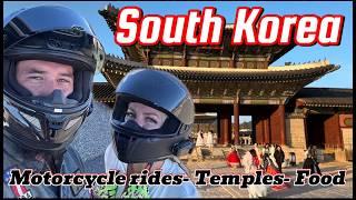 Exploring Seoul on a Motorcycle! | Mountain Rides, Temples & Korean Street Food Adventure