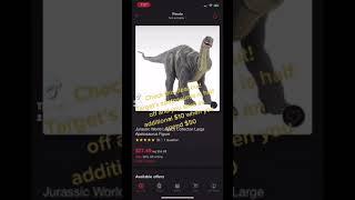 Jurassic World Apatosaurus $27???? half off!?!!!! Already??? Mattel??? Target