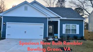 BRAND NEW Spacious Rambler For Sale in Bowling Green, VA | 379K