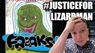 JUSTICE FOR LIZARDMAN  - Twitter Freax 8.26.24