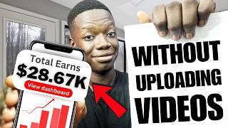 Earn ($50/day) on YouTube Without Uploading VIDEOS - 2025