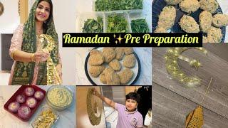  Ramadan Pre Preparation & Ramadan Shopping ️  Make & Freeze Malai Chicken Cutlets & Shami Kebab