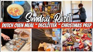 COOKING IN MY DUTCH OVEN |  PREPPING FOR CHRISTMAS | COFFEE BAR DECLUTTER