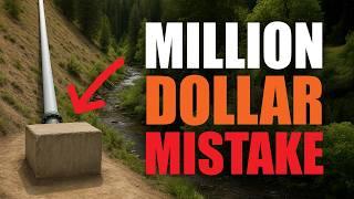 How an 8 inch Pipe Can Move 8 Tons of Concrete