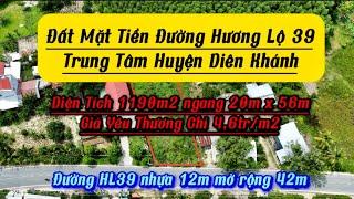 Hàng Hiếm Đất Diên Khánh Giá Rẻ |Lê Vươn Nhà Đất Nha Trang