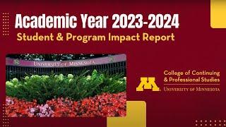 Health Services Management and Long Term Care Administration Student & Program Impact Report 2023-24
