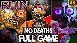 FNAF Security Breach Ruin DLC FULL GAME Walkthrough - NO DEATHS (4K60FPS)