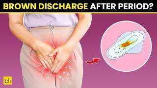 How To Stop Brown Discharge After Period - Causes & Natural Remedies