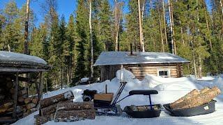 Воришка залез в амбар, и начудил там! Заготовил запас дров. Полыни на речке. 4 серия
