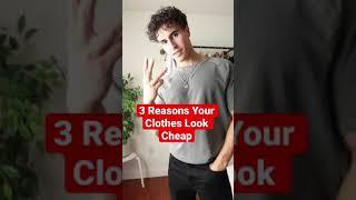 Reasons your clothes look cheap #shorts #fashion