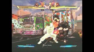 StreetfighterXTekken - IspamObjection(Rufus/Sagat) vs Wolf spirit D(Heihachi/Bob)