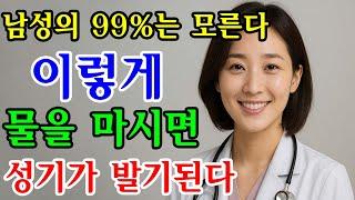 남성의 99%는 모른다, 이렇게 물을 마시면 성기가 발기된다 / 교훈 / 철학 / 노인의 지혜 / 노년의 삶