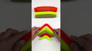 Creating ASMR Relaxing POP Tube #diy #satisfyingvideos #relaxing  #oddasmr #asmrsound #poptubesounds