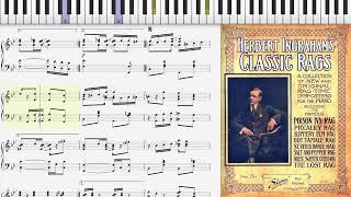 The Nicest, Sweetest, Cutest Rag by Herb Ingraham (1909, Ragtime piano)