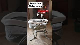 GRACO Duo Glider swing Review! My favorite baby swing!