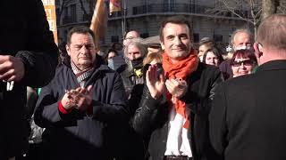 Rassemblement de Florian Philippot contre la "Corona folie" (27 février 2021, Paris) [4K]