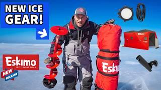 Hands-On NEW 2024/25 Eskimo Ice Fishing Gear: Pistol Bit 2.0