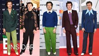 Harry Styles' Best Fashion Moments Through the Years | E! Insider