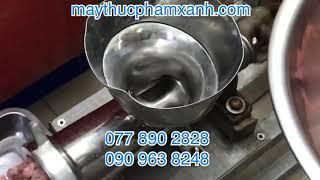 Máy xay thịt công nghiệp, may xay thit inox  077 890 2828