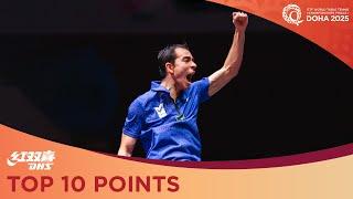 Top 10 Points | Presented by DHS | #ITTFWorlds2025