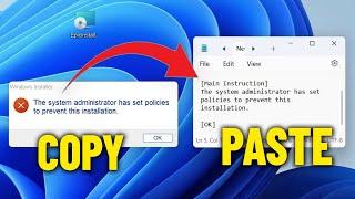 How To Copy & Paste Text From Error Box Pop-up Message in Windows 11 / 10 / 8 / 7 ️