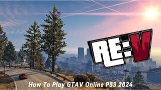 How To Play GTAV Online PS3 2024