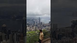 Hong Kong City View | The Peak | Travel with Raj #travel #hongkong #asia