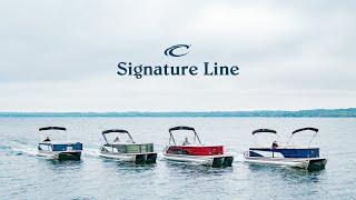 Crest Pontoon Boats | 2024 Signature Line