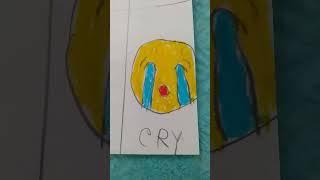 Crying  emoji drawing #crying