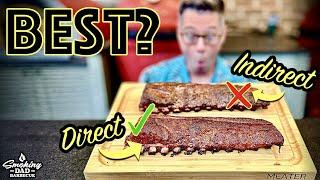 Less Is MORE? Direct VS Indirect Kamado Joe Smoked Ribs