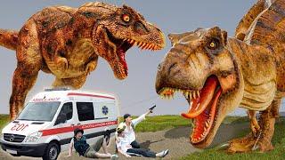New Hollywood Movie (2023) Dinosaur Attack | KONG 2 Vs T-rex| Jurassic Park 6 | Dinosaur